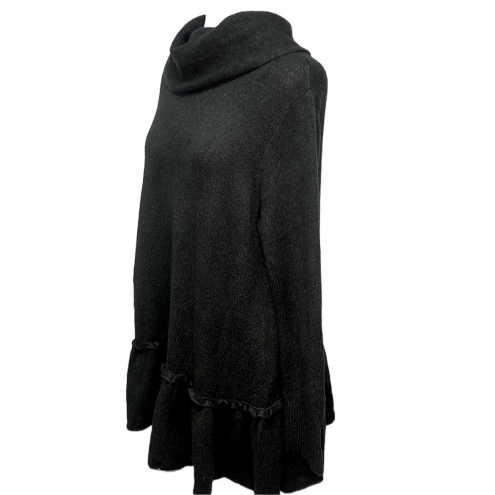 Umgee Cowl Neck Tunic Sweater Dress - Picture 3 of 6